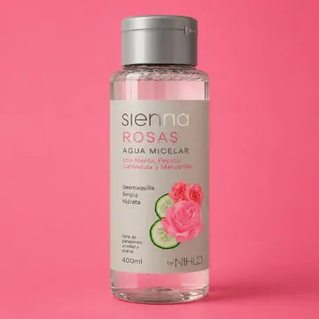 MAJUS AGUA MICELAR DE ROSAS SIENNA